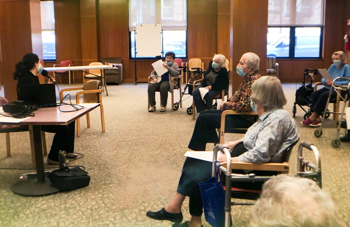 Selfhelp’s Yiddish Music Class Sings to the Soul - The Selfhelp Home