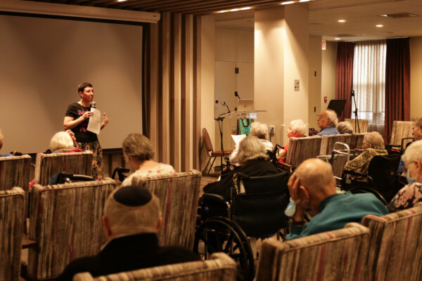 Rabbi Lectures at The Selfhelp Home Senior Living Community
