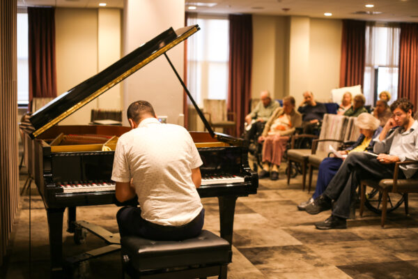 Classical piano concert at The Selfhelp Home senior living community